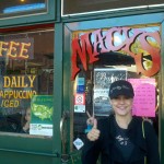 I had to get my java fix at Macys, a Flagstaff favorite for organic coffee and healthy breakfast and lunch fare.  Macys is located on Beaver Street across the street from another favorite, Beaver Street Brewery. 