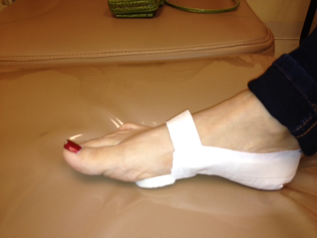 Cortisone shot in on sale heel