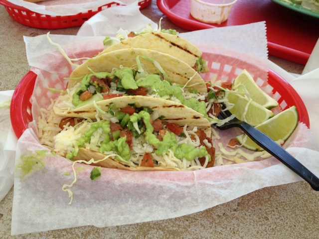 And fish tacos for me!