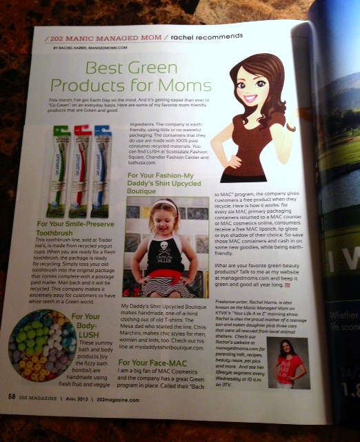 Earth Day 202 Magazine Article: Best Green Products For Moms ...