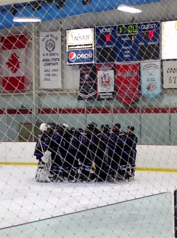 pregame huddle