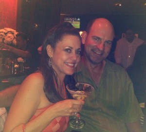 night out with hubs bday