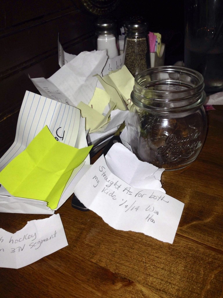 memory jar note