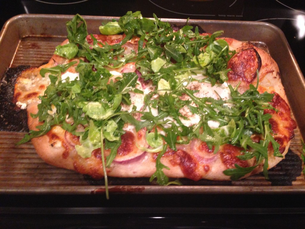 blue apron piza