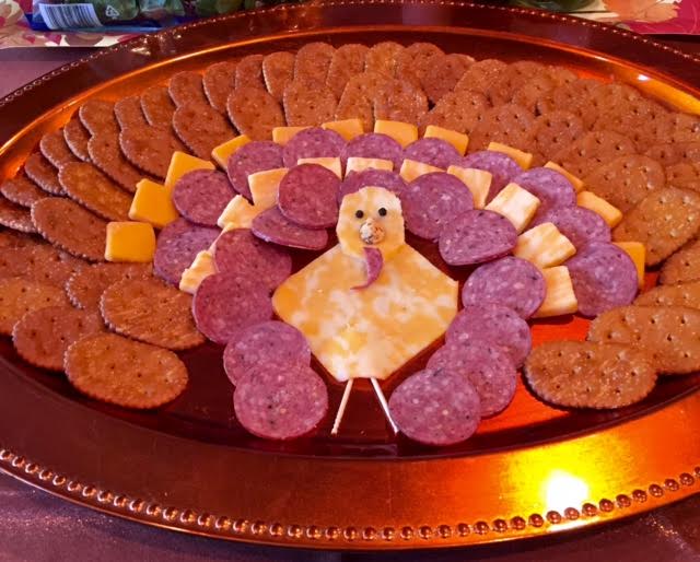 turkey cheese tray