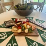 Tasty Tuesday Tip: Fun Family & Friends Football Food Platter with La Brea Bakery Roasted Garlic Loaf